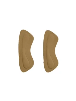 Dansebutikken 1 par gele hælpuder i beige microfiber
