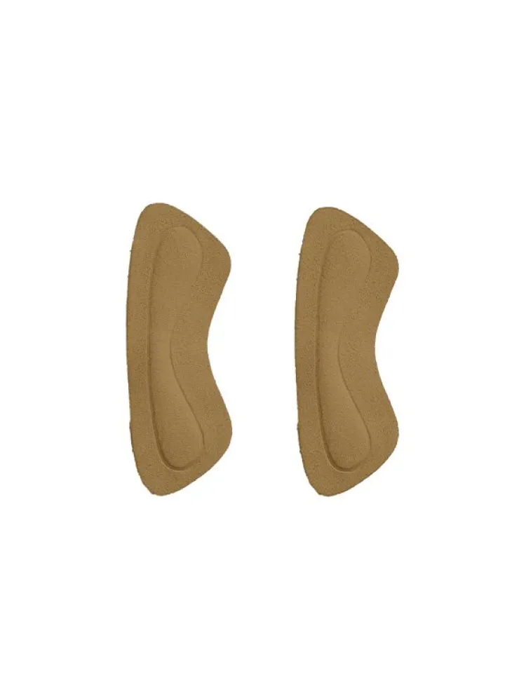 Dansebutikken 1 par gele hælpuder i beige microfiber