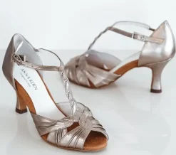 Dame Dansebutikken Anna Kern dansesko antik med 6 cm hæl - Solange
