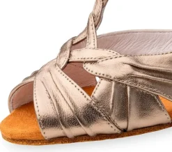 Dame Dansebutikken Anna Kern dansesko antik med 6 cm hæl - Solange
