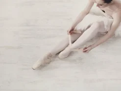Dansebutikken Balletplakat med balletdanser med tåspidssko