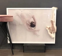 Dansebutikken Balletplakat med flot balletdanser