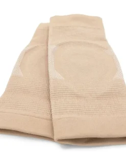 Dansebutikken Beige gele knæbeskyttere til dans