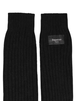 Dansebutikken Benvarmere fra Repetto i sort - 45 cm