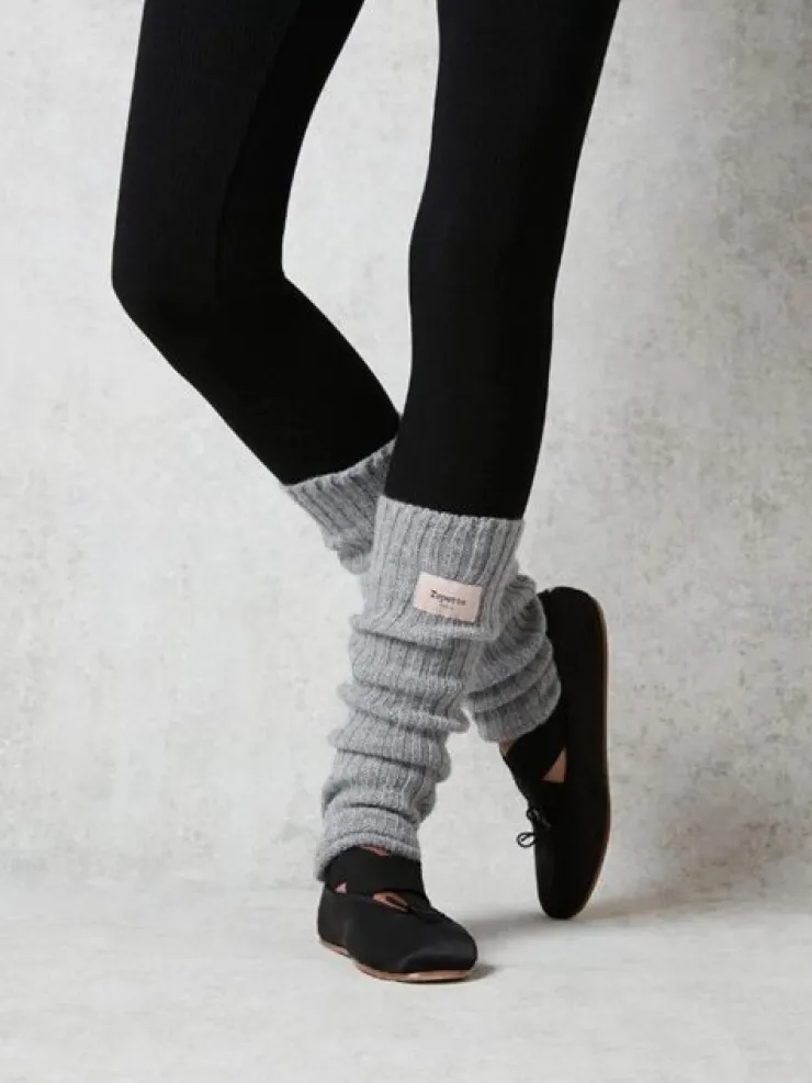Dansebutikken Benvarmere fra Repetto i grå - 45 cm