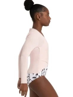 Dame Dansebutikken Blød lyserød strik fra Capezio
