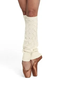 Dansebutikken Bloch benvarmere 55 cm - offwhite