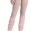 Dansebutikken Bloch benvarmere 45 cm til børn - rosa