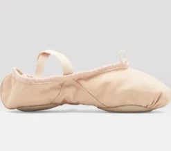 Dansebutikken Bloch kanvas spring balletsko rosa splitsål