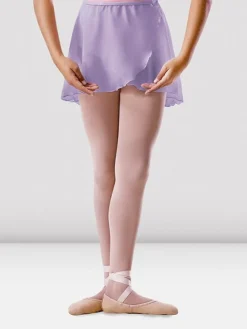 Børn Dansebutikken Bloch lilla chiffon skørt børn