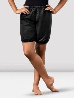 Dame Dansebutikken Bloch sorte svedshorts med elastik talje