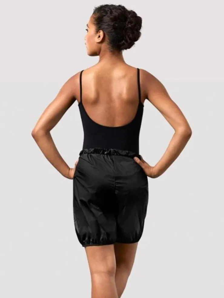 Dame Dansebutikken Bloch sorte svedshorts med elastik talje
