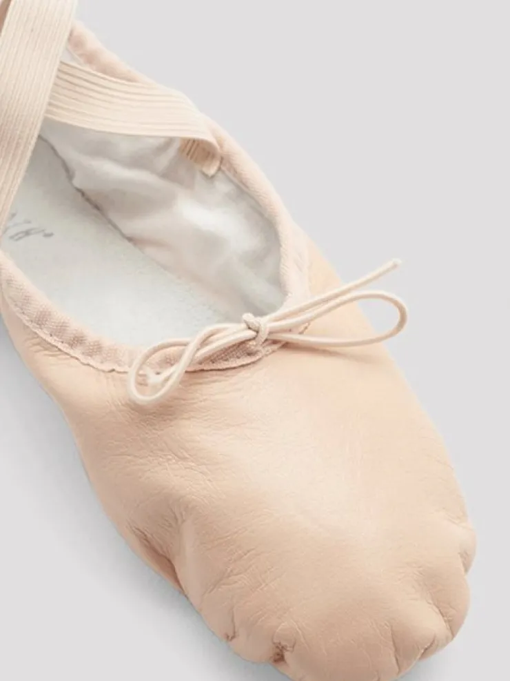 Dansebutikken Bloch springsko/ soft balletsko rosa splitsål - Børn