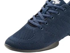 Dame Dansebutikken Blåsorte sneaker åndbar strik til damer - Suny