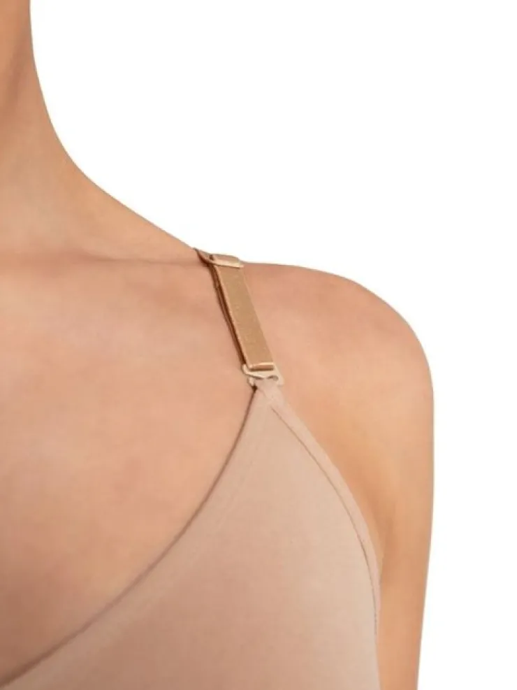 Dame Dansebutikken Capezio bh top nude til dans/ballet/gymnastik