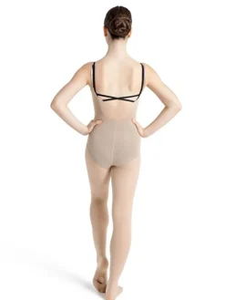 Dame Dansebutikken Capezio helunderdragt med hul i foden