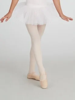 Børn Dansebutikken Capezio hvid tutu skørt m sølv nister til piger