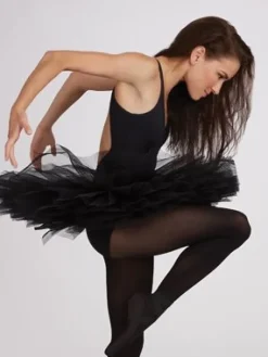 Dame Dansebutikken Capezio kort sort tutu skørt til damer
