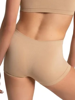 Børn Dansebutikken Capezio nude seamless hotpants til damer