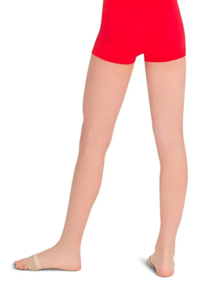 Dansebutikken Capezio røde hotpants til børn
