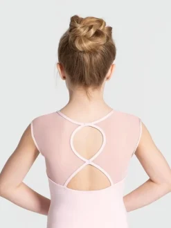 Børn Dansebutikken Capezio rosa dragt med påsyet tutu skørt
