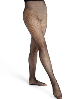 Dansebutikken Capezio sorte netstrømpebukser til dans