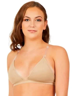 Dame Dansebutikken Capezio trekant bh til dans/ballet/gymnastik