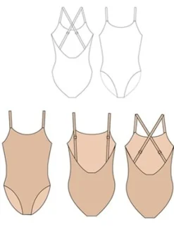 Dame Dansebutikken Capezio underdragt ballet/gymnastik