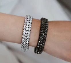 Dansebutikken Crystal rhinsten armbånd