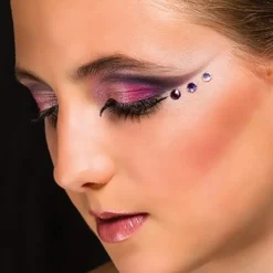 Dansebutikken Crystal rhinsten til ansigt, hår og tøj