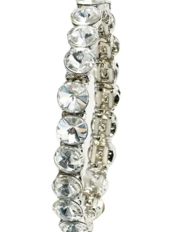 Dansebutikken Crystal store rhinsten armbånd