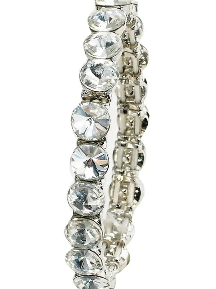 Dansebutikken Crystal store rhinsten armbånd