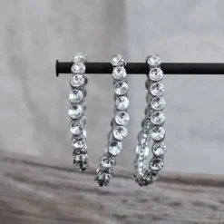 Dansebutikken Crystal store rhinsten armbånd