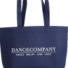 Dansebutikken Dancecompany navy filt net med tryk