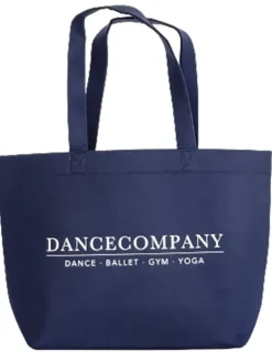 Dansebutikken Dancecompany navy filt net med tryk