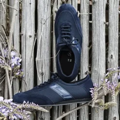 Dansebutikken Diamant mørkeblå dansesneaker vario spin sål til herrer