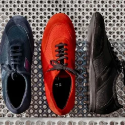 Dansebutikken Diamant mørkeblå dansesneaker vario spin sål til herrer