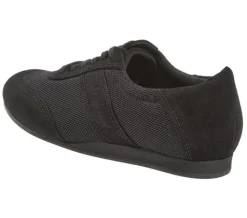 Dansebutikken Diamant sorte dansesneaker vario spin sål til herrer