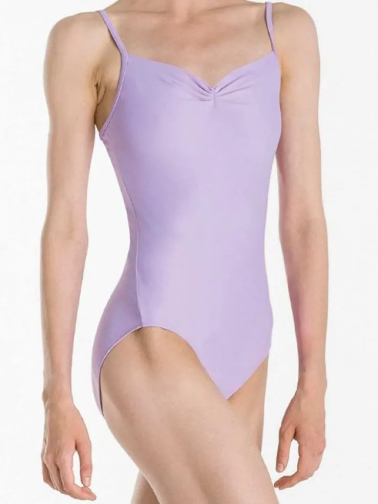 Dame Dansebutikken Dragt med rynk i lilla fra Wear Moi