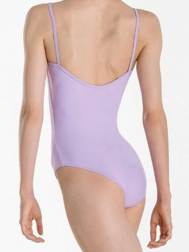 Dame Dansebutikken Dragt med rynk i lilla fra Wear Moi