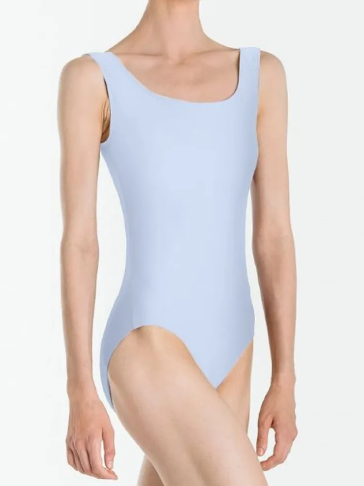 Dame Dansebutikken Dragt med tank ærmer i lyseblå fra Wear Moi