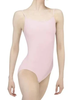 Dame Dansebutikken Dragt med tynde stropper i balletpink fra Wear Moi