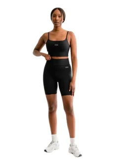 Dame Dansebutikken Drop of Mindfulness Lola shorts i mat sort