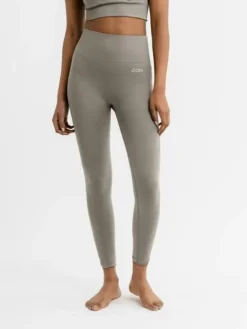 Dansebutikken Drop of mindfulness salvie grønne seamless leggings