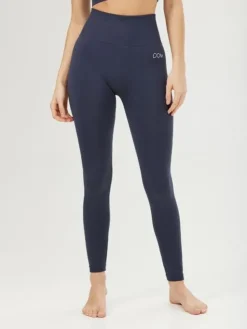 Dansebutikken Drop of mindfulness seamless leggings i mørkeblå