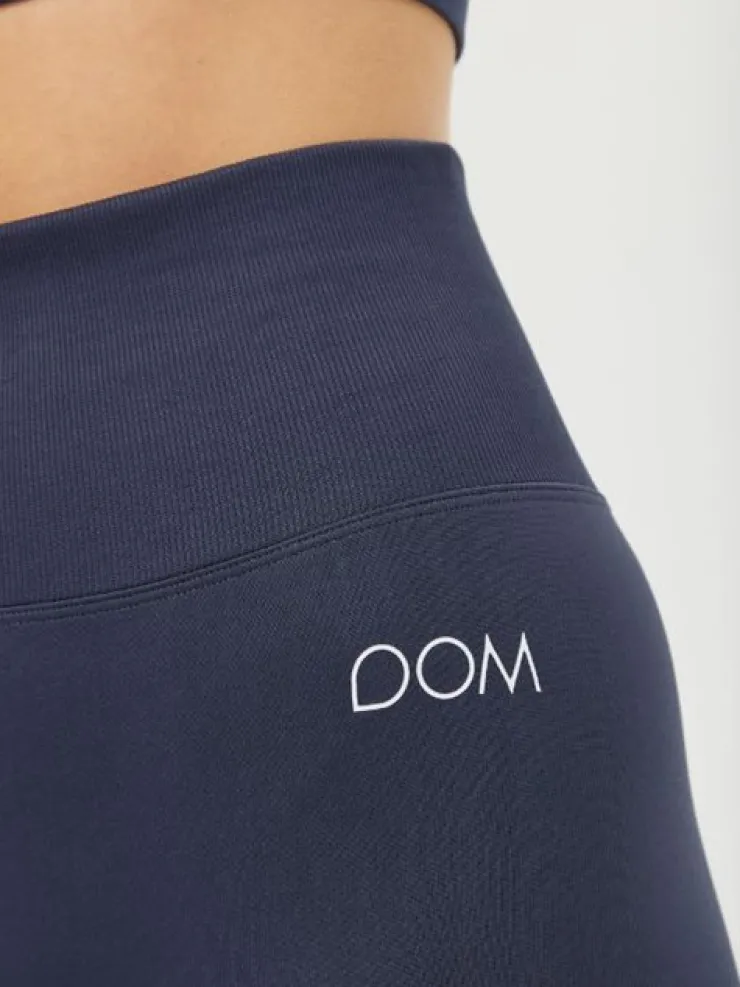 Dansebutikken Drop of mindfulness seamless leggings i mørkeblå
