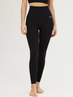 Dansebutikken Drop of mindfulness seamless leggings i sort
