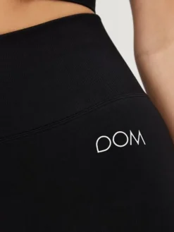 Dansebutikken Drop of mindfulness seamless leggings i sort