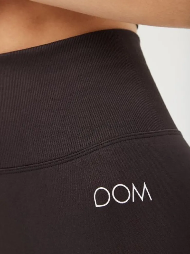 Dansebutikken Drop of mindfulness seamless leggings i brun