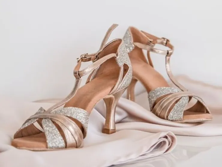 Dame Dansebutikken Elite Martina dansesko 6 cm hæl Rummos